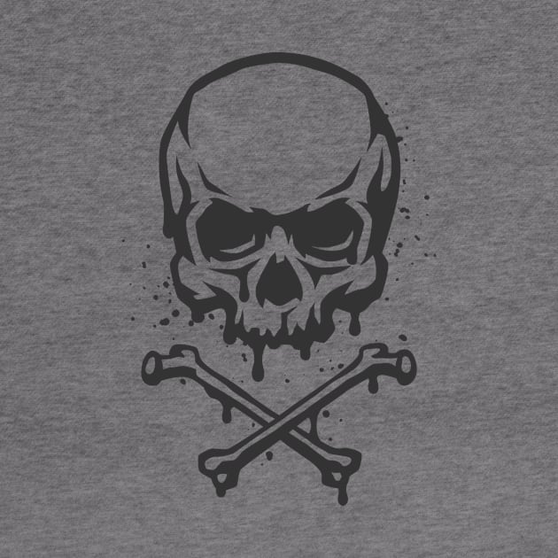 Skull and bones. by Cridmax